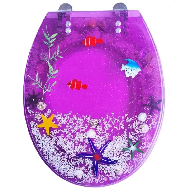 Universal household thickened toilet cover UVO type slow-down toilet seat old-fashioned toilet accessories