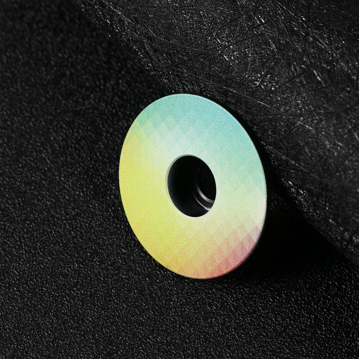 

1pc Aluminum Alloy Bicycle Headset Cap High Strength Lightweight Smooth Finish Front Fork Bowl Cover For Mountain Road Bike