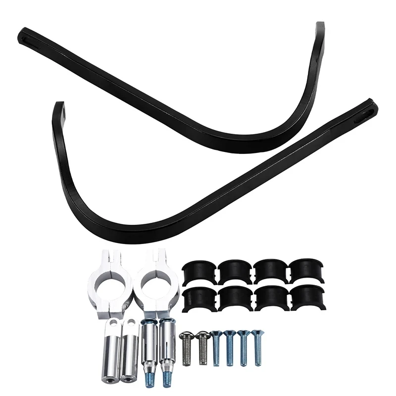 Aluminum Motorcycle Hand Guards 22mm 28mm Motocross Dirtbike MX ATV Handguards Handlebar Guards For Motocycles Cruiser Scooter