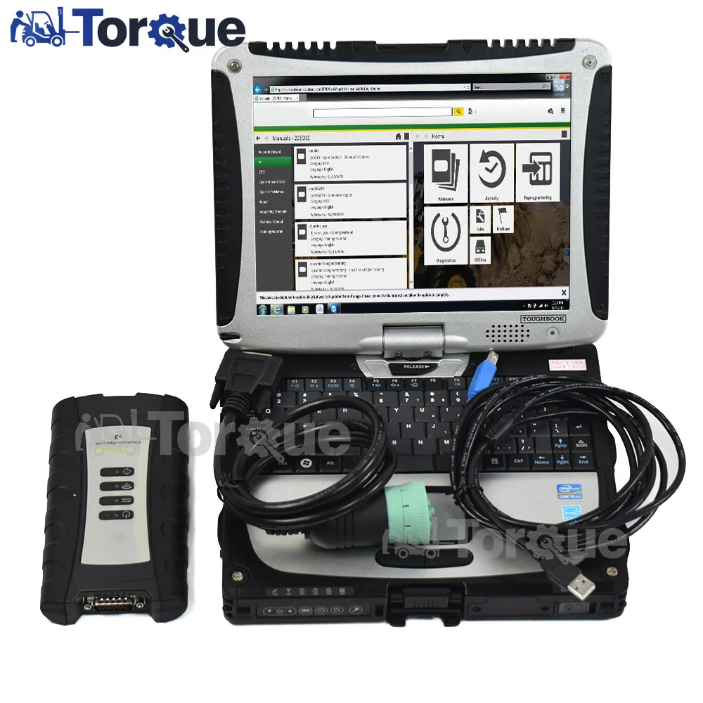 

For V5.3 Version J-D Service EDL V3 with CF19 Laptop Advisor Electronic Data Link J-D Construction Agriculture Diagnostic Tool