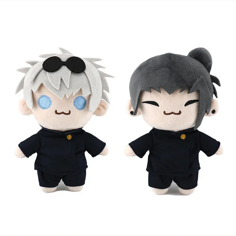 Coleção Soft Stuffed Animals, Plush Gojo Sato, Geto Suguru, Ju Jutsu Kaisen, fofo, 21cm