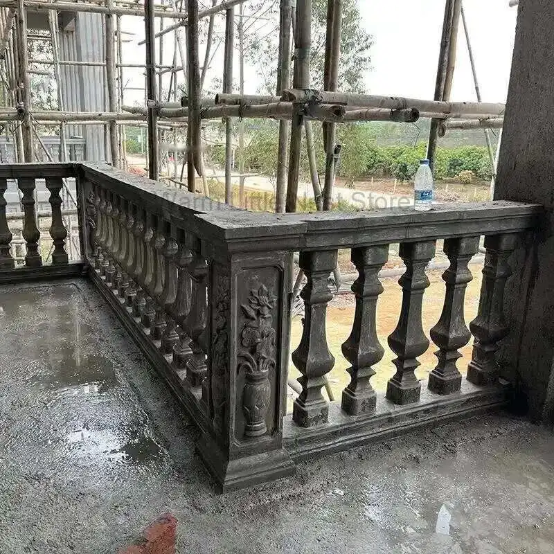 

European-style Roman Column Mold Villa Railing Fence Cast-in-place Cement Building Formwork Column Balcony Guardrail Vase Column