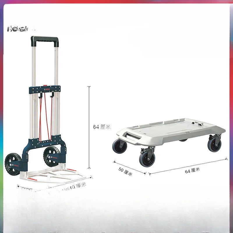 Tools L-Boxx two-wheel tie rod small trailer L-Boxx mobile four-wheel flatbed base