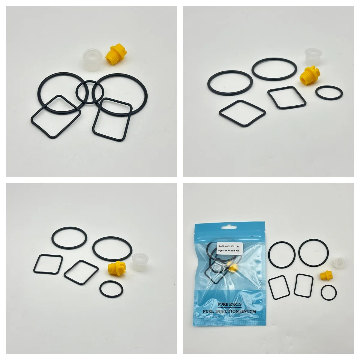 Common Rail Fuel Injector Large Repair kit 6102003-750 For 0414750003/004