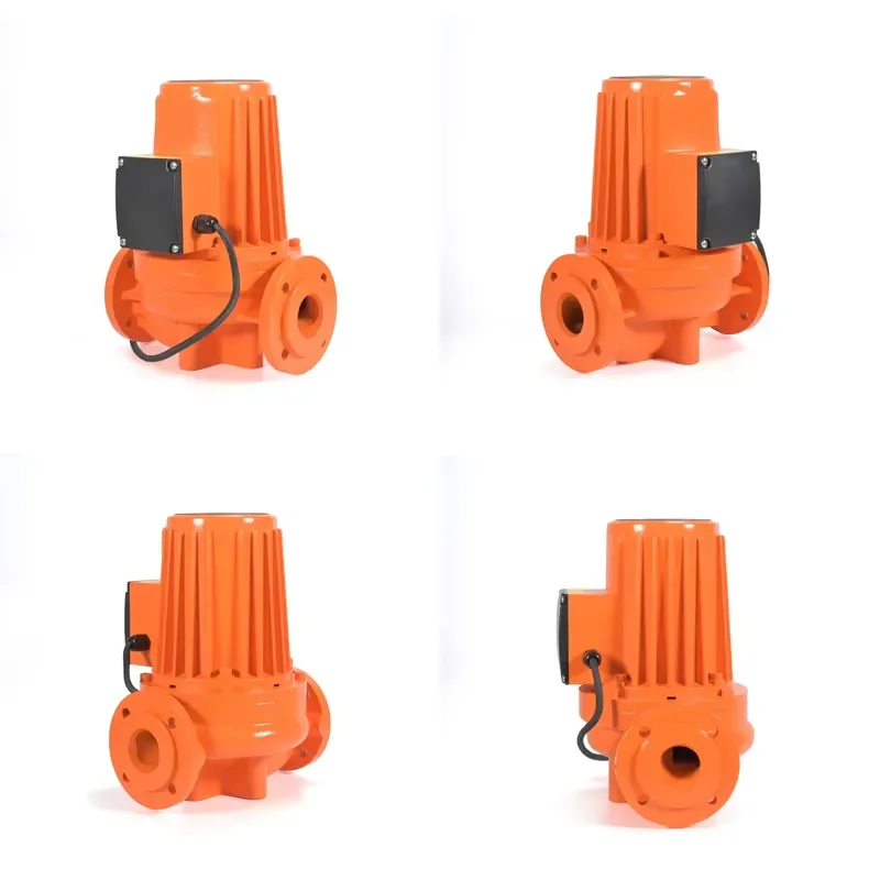 for Professional DIN ANSI Standard Flange Centrifugal Pump Non Leakage Flange Shielded Rotor Pump for Industrial Boilers