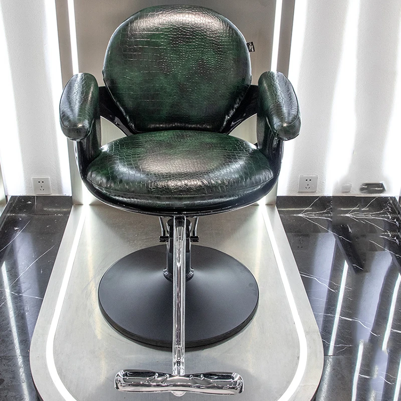 

Manicure Vintage Barber Chair Beauty Salon Ergonomic Hairdressing Chairs Pedicure Adjustable Taburete Nail Salon Furniture