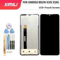 UMIDIGI BISON X10S X10G Display+Touch Screen Digitizer 100% Original Tested LCD Screen Glass Panel For BISON X10 G X10 S+tools