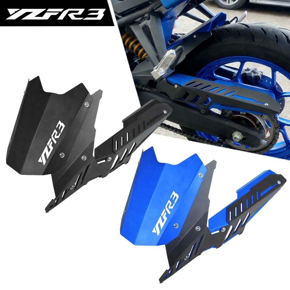

Motorcycle Rear Fender Mudguard Mudflap Splash Guard Cover FOR YAMAHA MT03 MT25 MT-03 MT-25 YZFR3 YZFR25 YZF R3 R25 2015-2026
