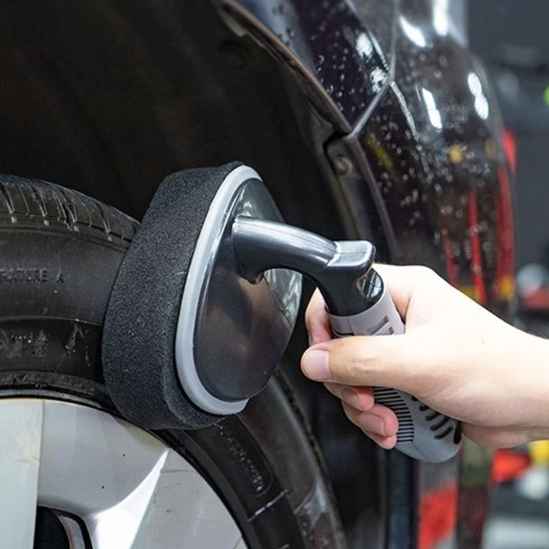 

Auto Tire Posling Brush Sponge Car Tire Губцовая губчатая машинная шина для очистки шин