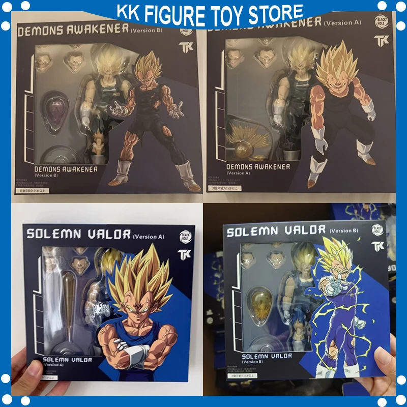 

Black Hole Toys & TK Dragon Ball Z SHF Super Saiyan SSJ Majin Vegeta Battle Damage Полная мощность Аниме Фигурки Модели игрушек