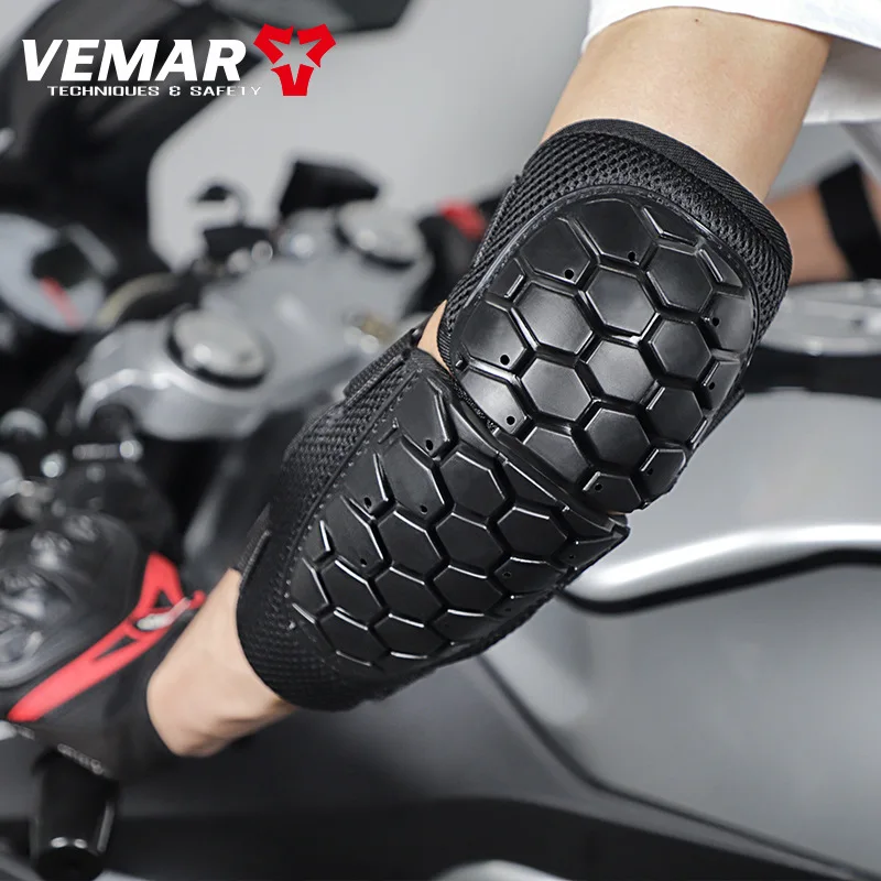 Elbow Guards Cycling Bicycle Arms Protector Motorcycle Men\'s MTB Protection Gear Adjustable Pads Motocross ATV Skating Racing