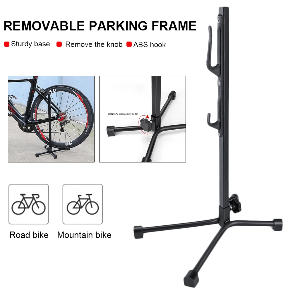 Bike Repair Stand Home Portable Bicycle Mechanics Workstand for MTB Road Bike Maintenance Repair Tool Aluminum Alloy Floor Stand