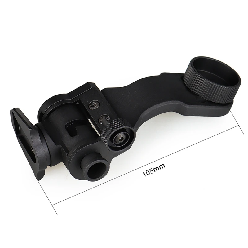 PVS-14 Dovetail J Arm Bracket NVG J Arm Night Vision Mount อลูมิเนียมหมวกกันน็อคอะแดปเตอร์อุปกรณ์เสริม