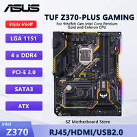 ASUS TUF Z370-PLUS GAMING Z370 LGA 1151 Motherboard LGA 1151 For i7-8700K i5-8600K i7-9700K CPU DDR4 M.2 HDMI Gaming Mainboard