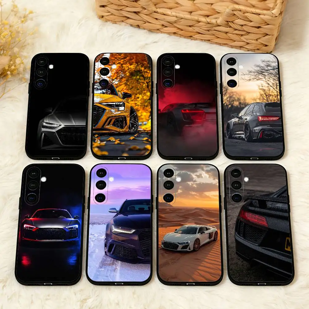 

Cool Sport Berline A-AudiS Phone Case For Samsung A73,A21s,A22,A31,A32,A52,A53,A71,A80,Soft Black Shell