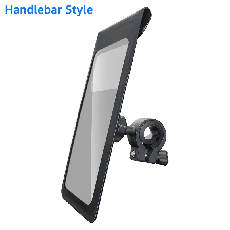Fahrrad-Handyhalterung Wasserdichte Fahrradlenker-Handyhalterung Motorrad-Rückspiegel-Handyhalterung Fahrradzubehör – Detail 1