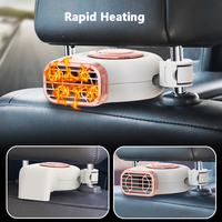 12V 150W Car Heater Defroster With Cigarette Lighter Wire Multifunctional Windshield Defogging Defrosting Winter Drying Heating