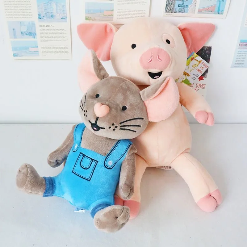 أنيمي إذا تعطي ماوس كوكي ألعاب من القطيفة الكرتون خنزير ماوس التعليمية محشوة دمية بلوشي الحيوانات عيد ميلاد هدية الكريسماس #2