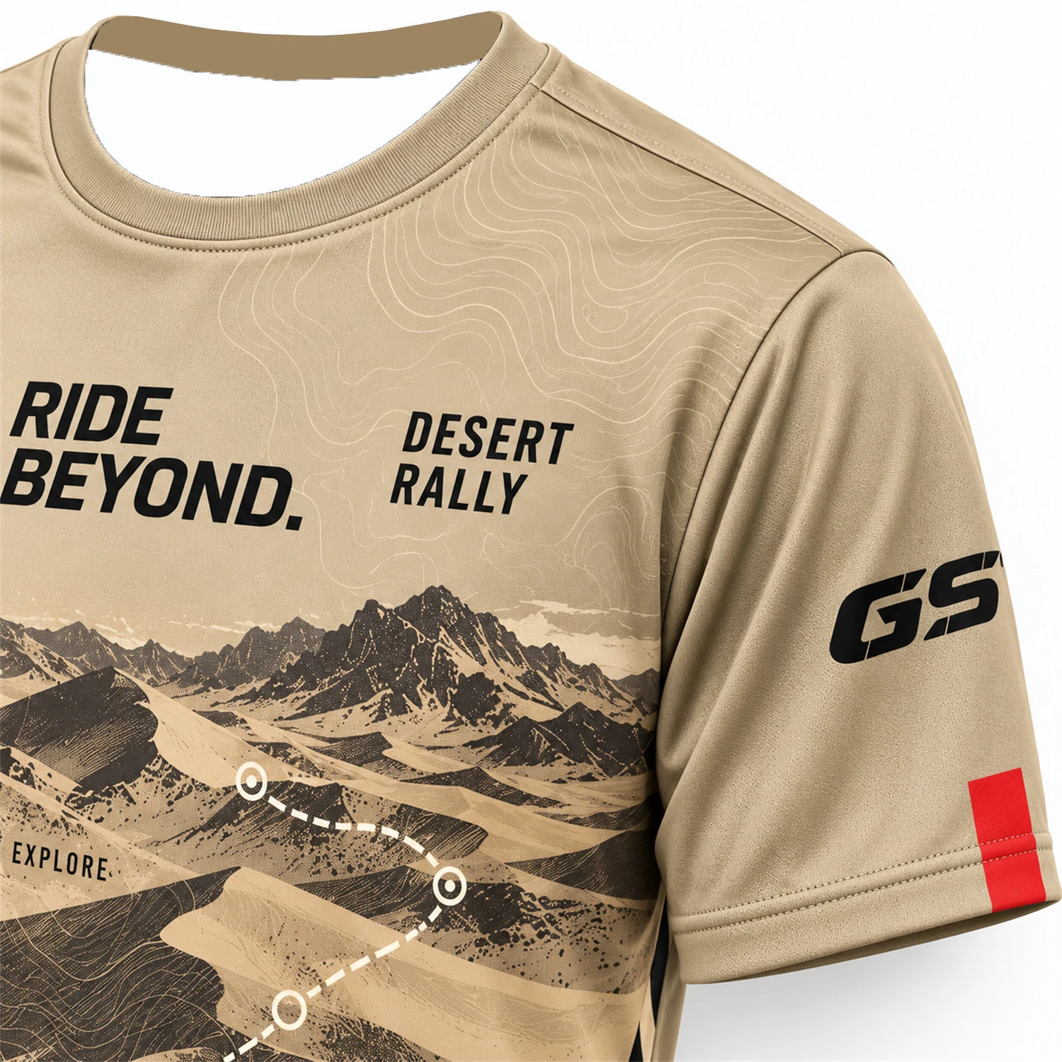Kaos Pria Lengan Pendek Kerah  - Outdoor Sports Adventure ulasan dan harga