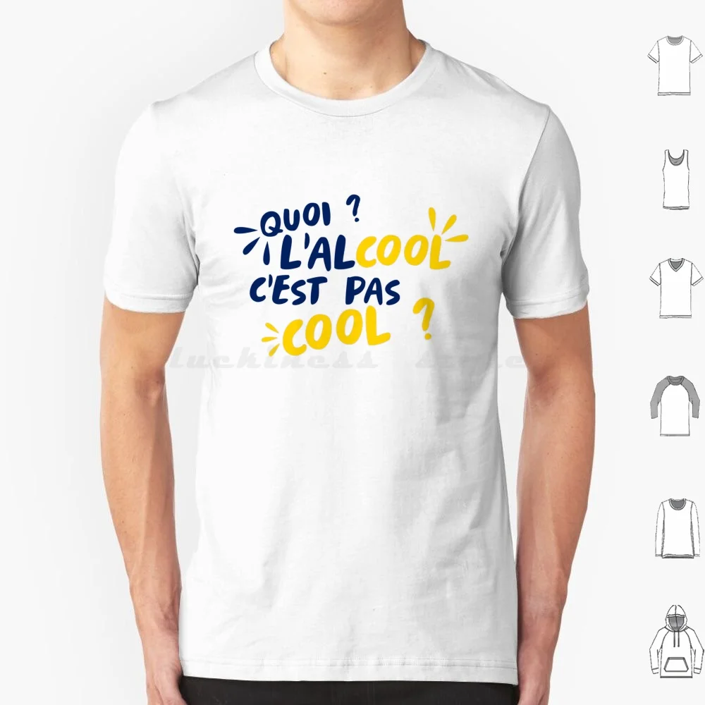 Isn't Cool ? T Shirt Big Size 100% Cotton France French Tv Series Quote Golri Flame Torch Kad Merad Jonathan Cohen