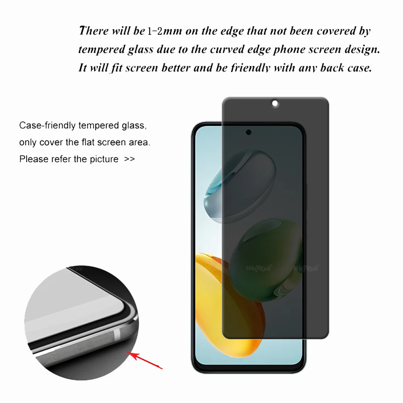 4Pcs For Honor 200 Smart Glass Huawei Honor 200 Smart Glass Privacy Anti-Spy Protective 9H Glue Screen Protector Honor 200 Smart