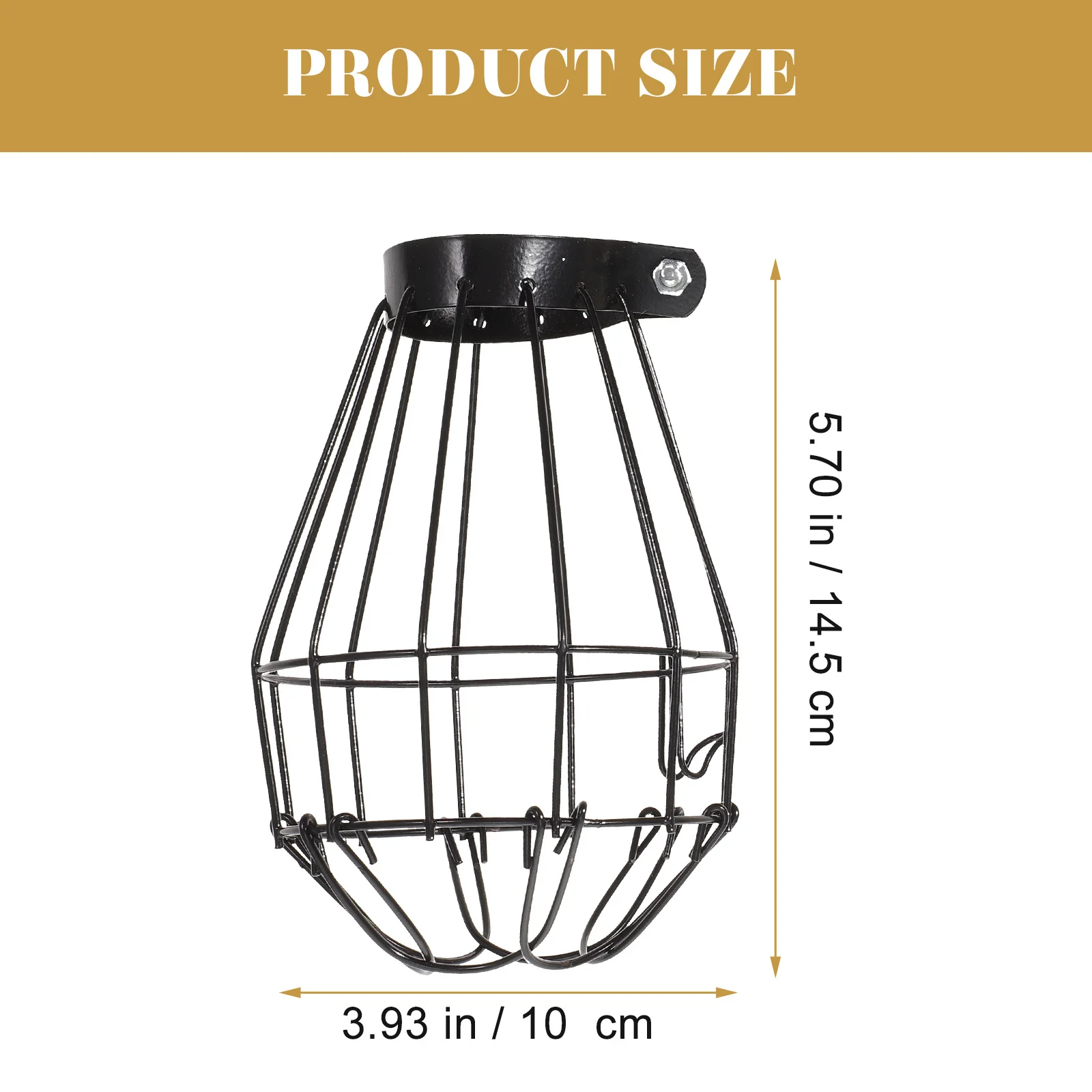 

Reptile Heat Lamp Mesh Cover Premium Iron Anti-Scald Lampshade for Crawler Box Reptile Tank Insulation Protection