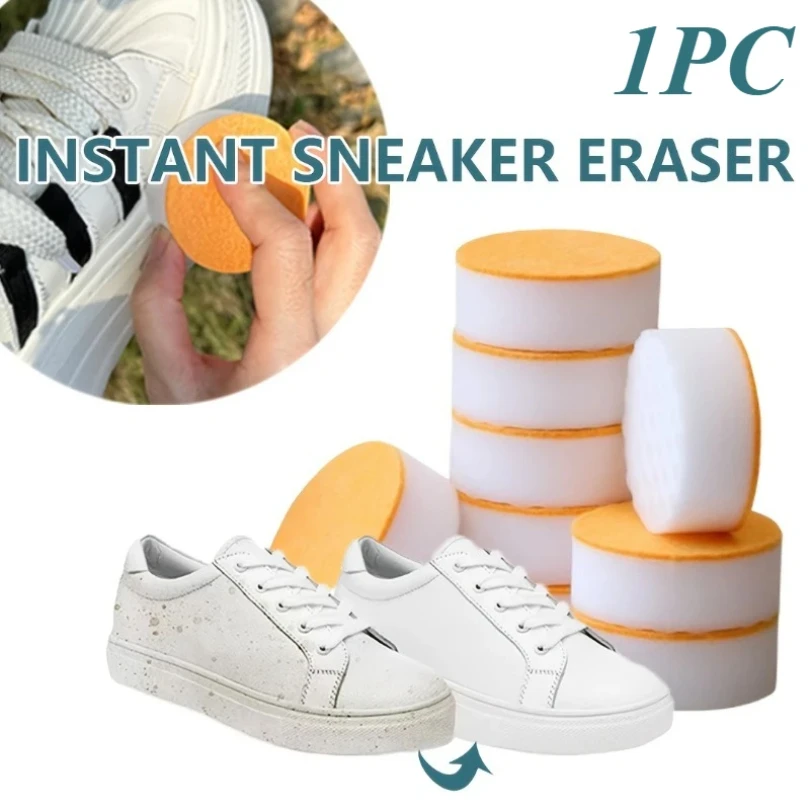 

1 шт., губка для чистки дома, двухсторонние чистящие губки для мытья чашей на кухне