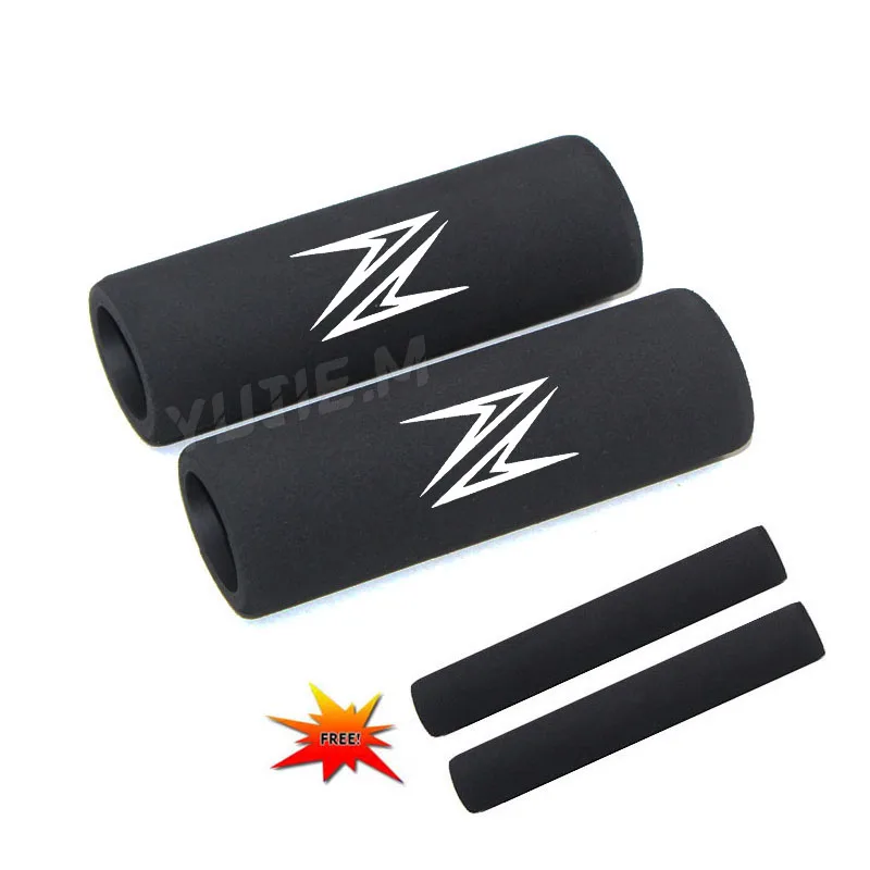 Motorcycle Grips Sponge Handlebar Covers For Kawasaki Z650 Z750 Z800 Z900 Z1000 Z250 Z400 Accessories Handle Bar Grip