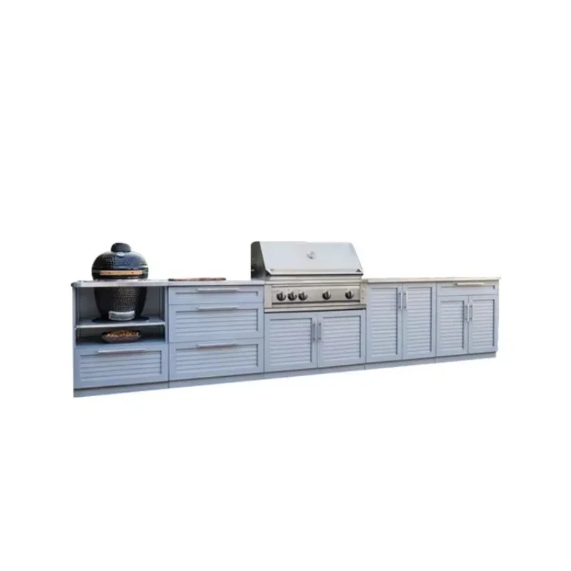 Large Genus Frame BBQ Modular Outdoor Kitchen Island