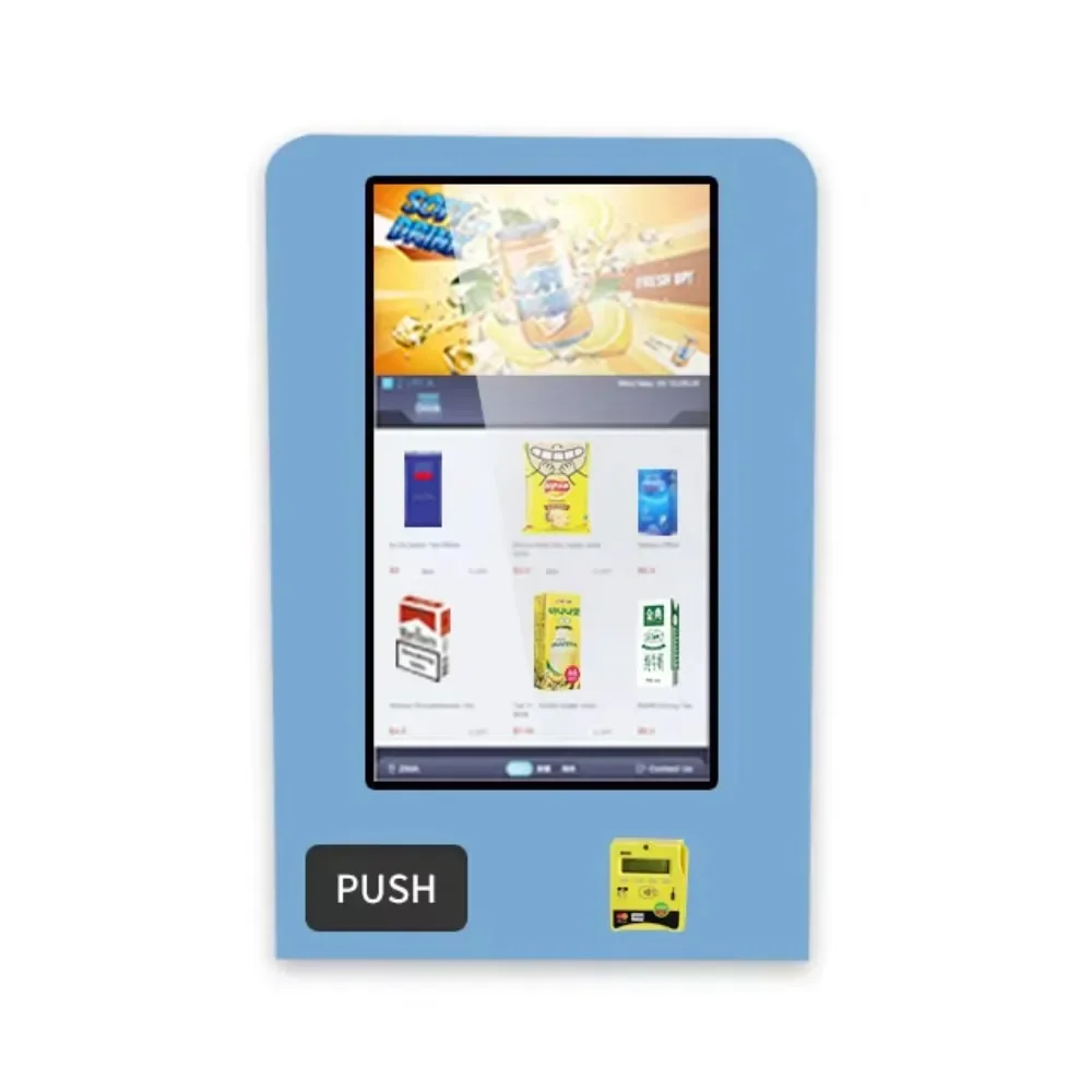 Metal Game Coin Vending Machine Mobile Accessories Mobile Power Bank Milk Tea Robot Vending Machine Coffee
