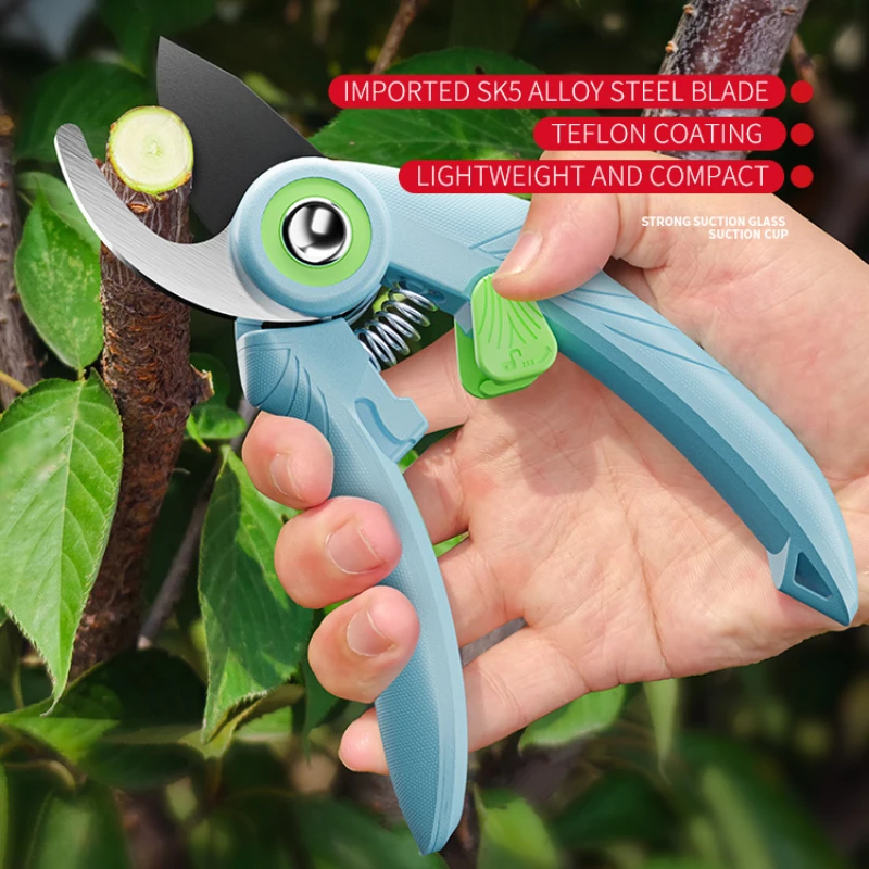 

Pruning Scissors with Lock Garden Gardening Branch Flower Pruning Farm Para Bonsai Tool Gardening Accesorries