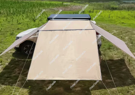 RV Seitenmarkisen-Erweiterung, Sonnenschutz und UV-beständige Seitenwand für C- und B-Typ Wohnmobile