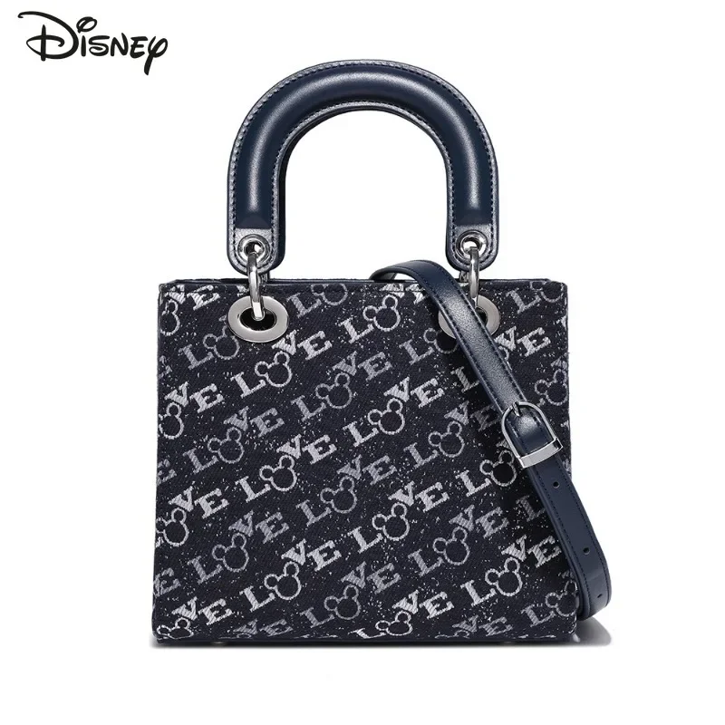 

DlSNEY Mickey cartoon fun fashion light luxury portable Princess Diana bag women's travel large capacity shoulder handbag