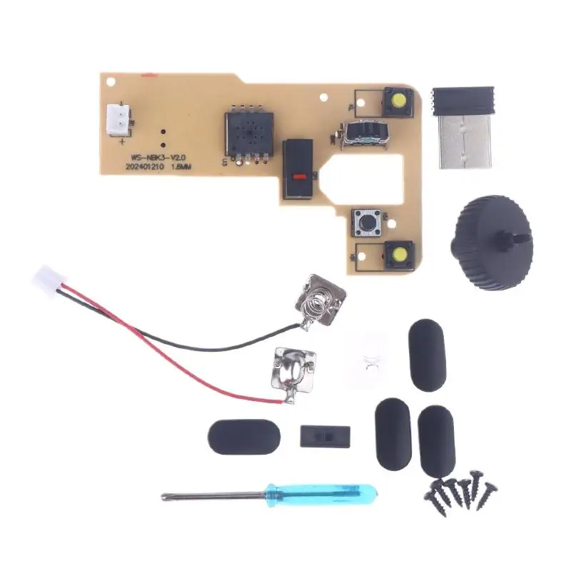 1Set 3D Wireless Mouse Components For Wireless Mouse 002 DIY Creative Model Components For 3D Printer Parts Hardware