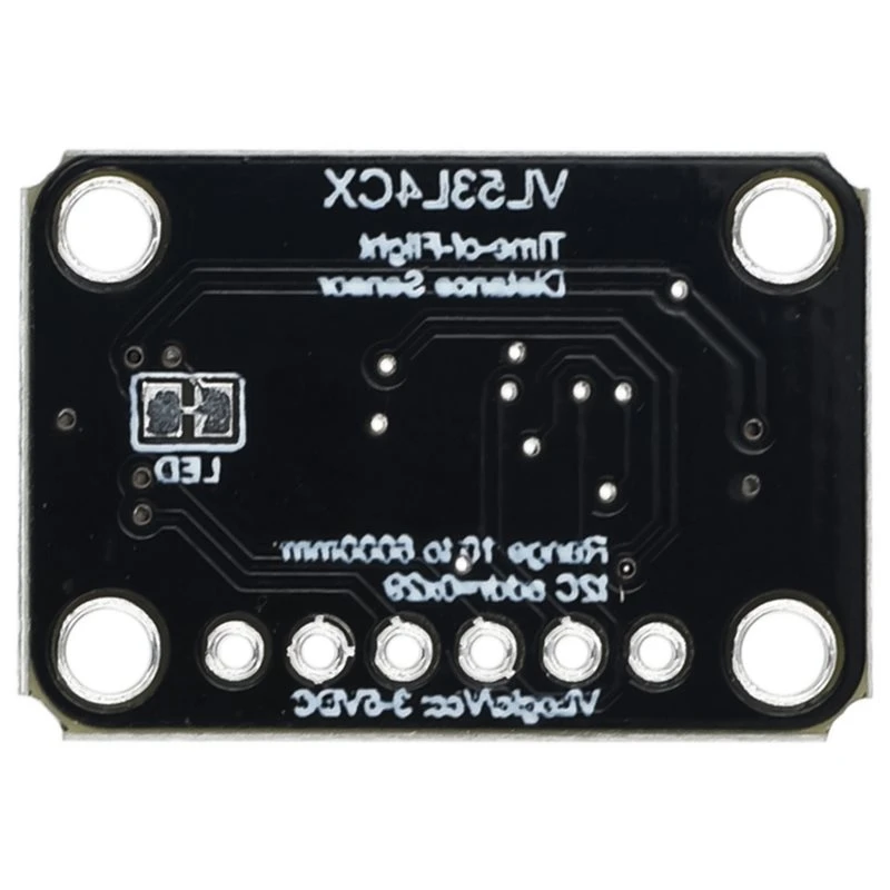 T24C Time Of Flight Sensor Module VL53L4CX Sensor Module Flight Time Rangefinder Board Highhprecision Flight Sensor Module