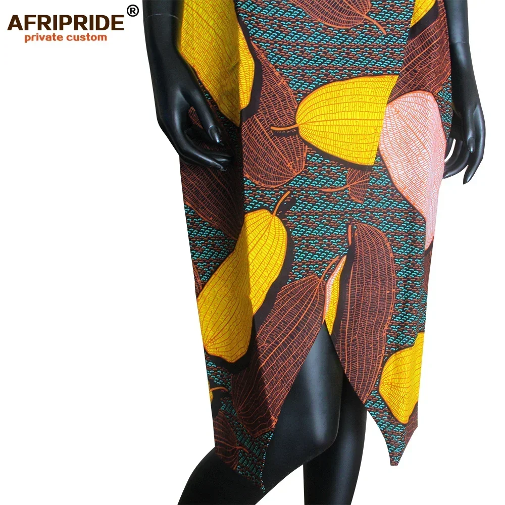 2024 African Bodycon Dresses for Women Dress Party Wedding Formal Dress Dashiki Clothing Print Wax Cotton AFRIPRIDE S1925074