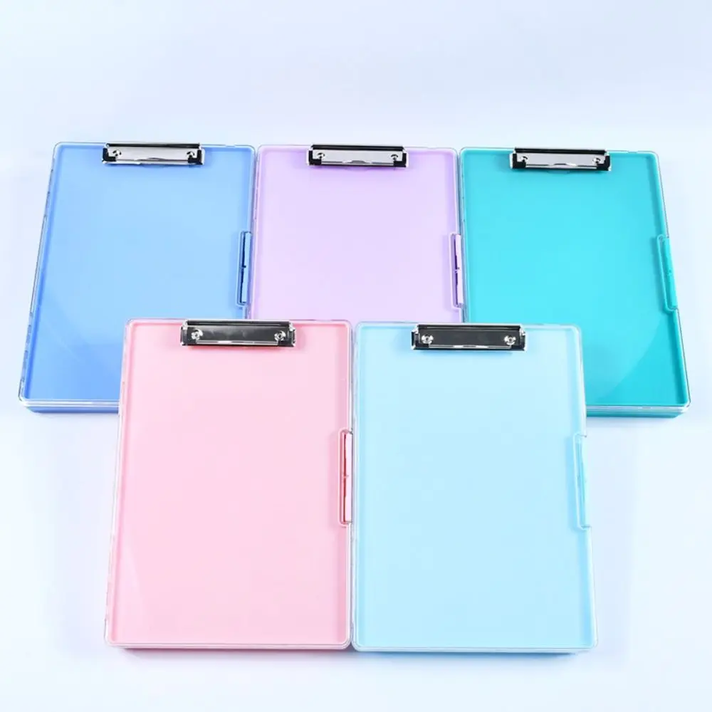 Papan Tulis Lipat Dua Lapis Penyimpanan Samping Portabel Papan Tulis Lipat Plastik 34X24Cm Organizer Papan Tulis Perlengkapan Sekolah