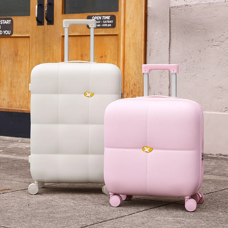 20 Inch Carry on Luggage with Wheels Large Capacity combination lock Rolling Luggage Case Women\'s Fashion Travel Suitcases