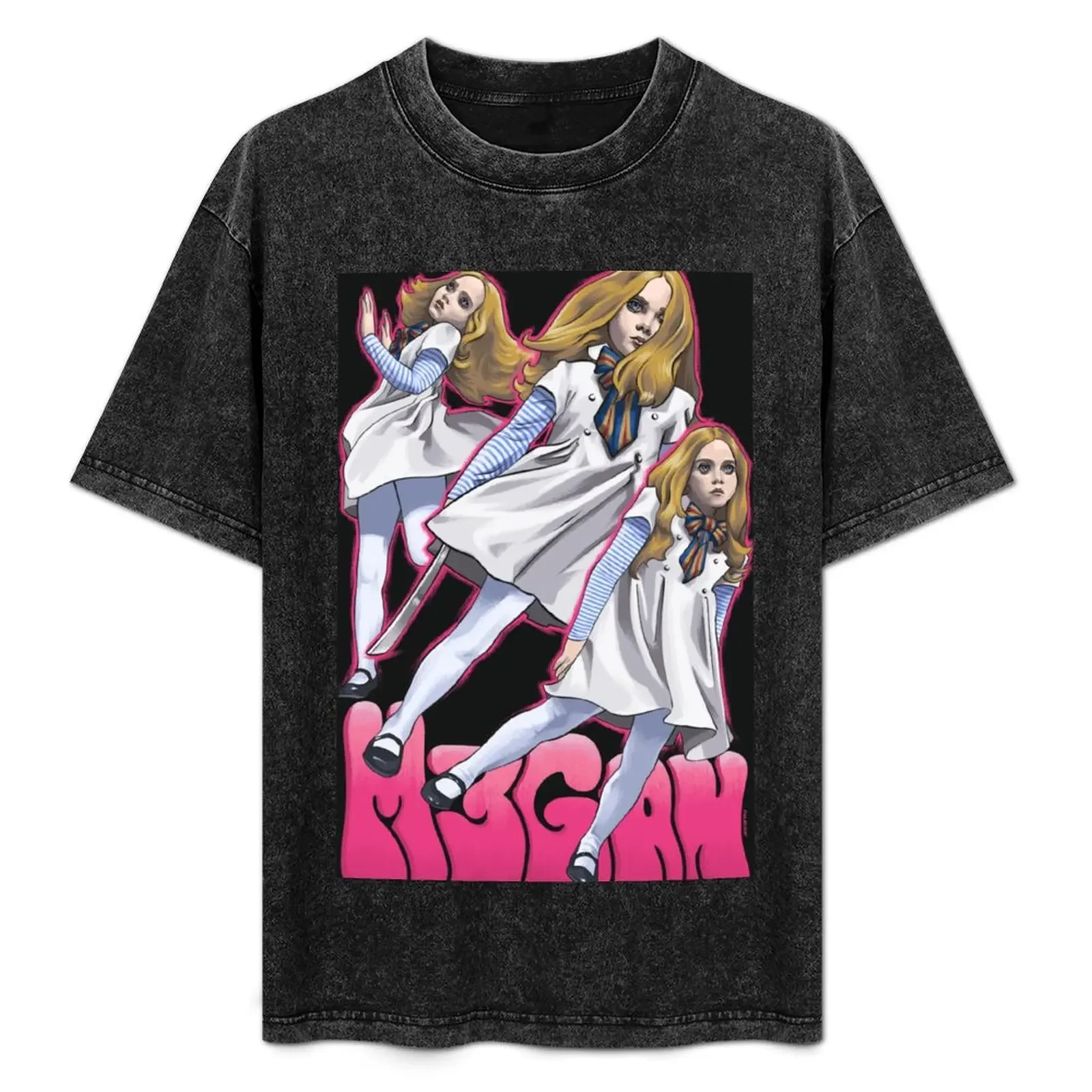 

Megan / M3gan Movie Art T-Shirt Daily Wear Print T-Shirt