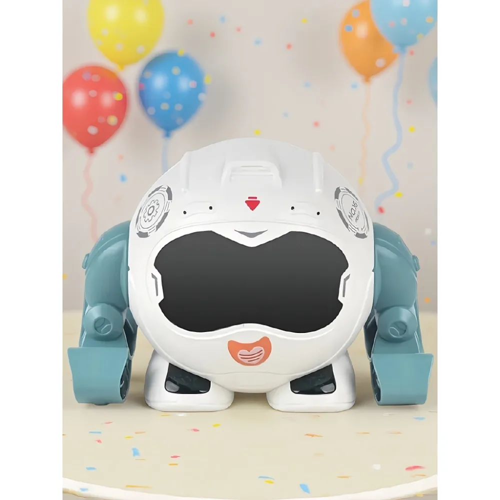 

Dancing Robot Toy for Kids - Music, Swinging & Flashing Lights Electric Interactive Robot Gift