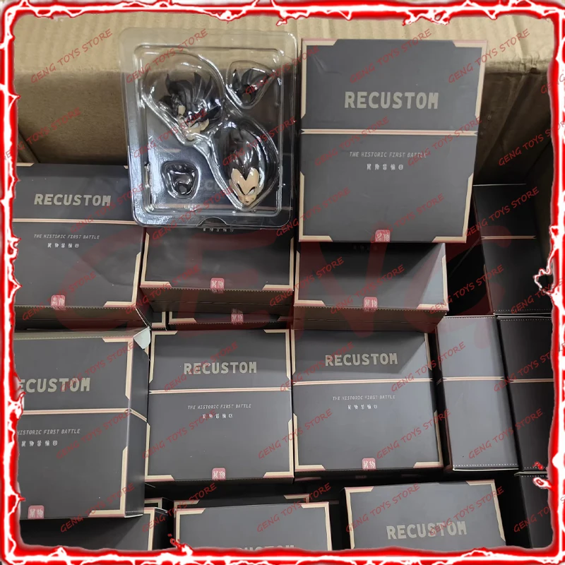 

Original RE CUSTOM Dragon Ball Son Goku Vegeta Fighting Set Headsculpt Action Figures Collectibles Hair Accessories Toy Gifts