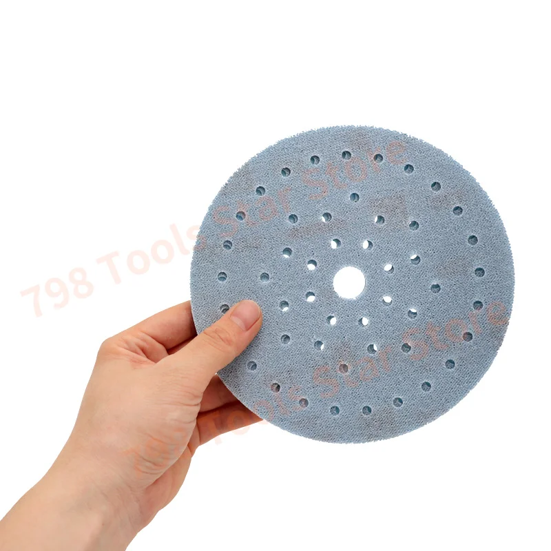 6 Inch Galaxy Sandpaper Back Velvet Sanding Sheet Sanding Discs Cloth Sheet 40-2000 Grit for Automotive Paint Woodworking