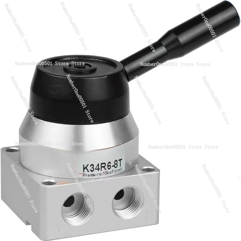 Manual rotary valve bottom air outlet groove exhaust K34R6-8T water meter detection water leakage two-part thread 8M