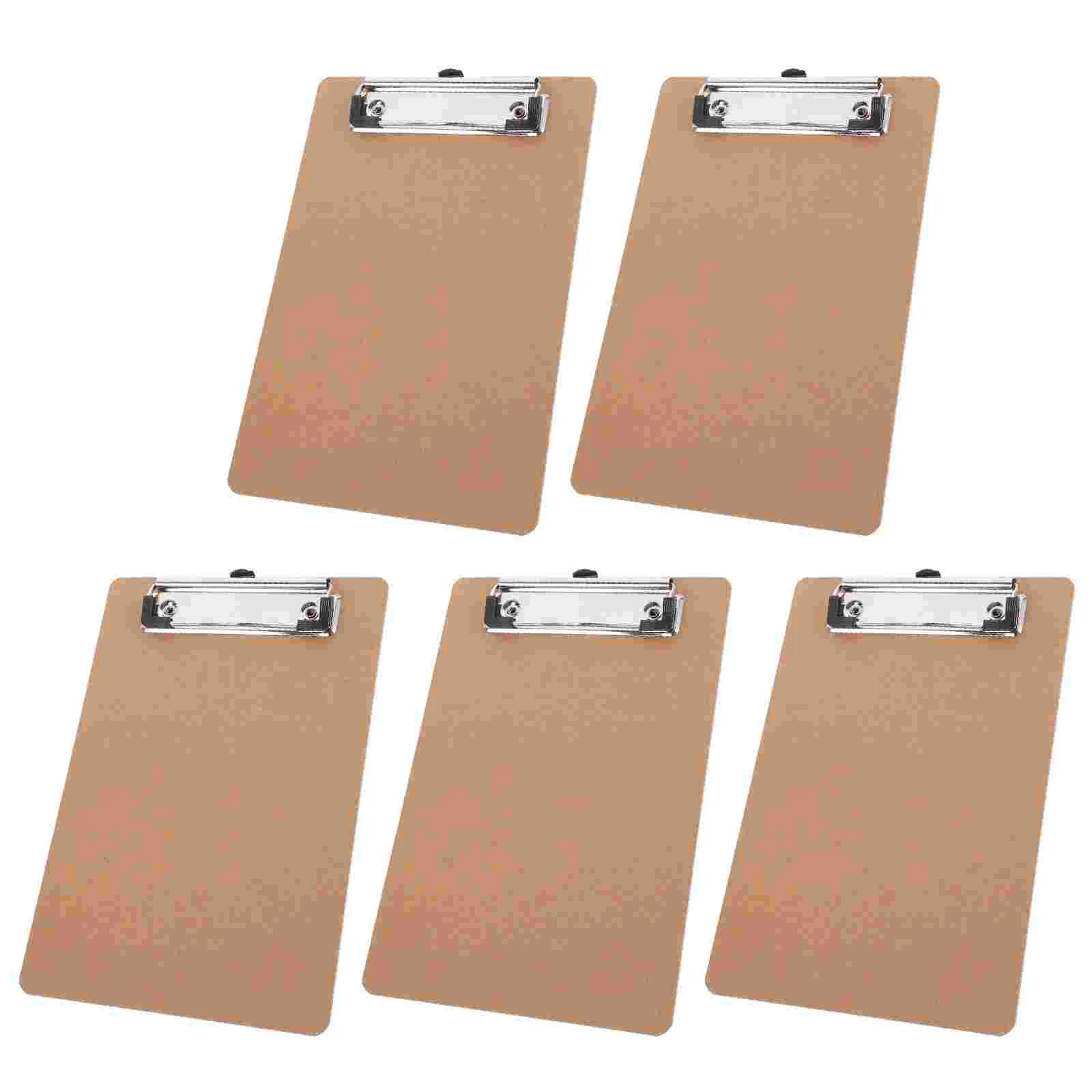 Imagem -04 - Clipboard Folder Writing Supplies Classroom Supplies Small File Clipboards Wood Office Tool Pcs