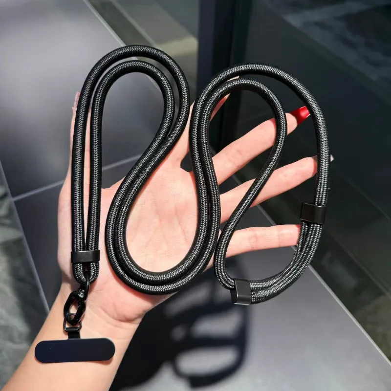 Universell Verstellbares Handy-Umhängeband Halskette mit Clip Langlebiges und Robustes Anti-Verlust-Handyband