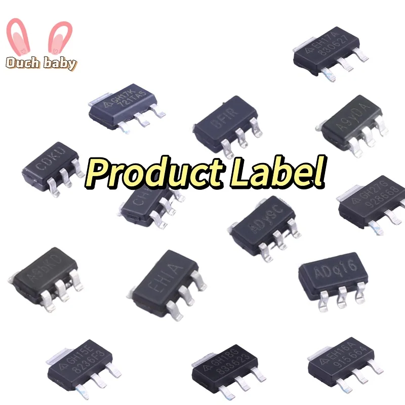 Low Voltage Differential Linear Voltage Regulator Integrated Circuit TO-220 SOT-23-5L SOT-223 TLE4274V50 MC7812BTG CJ6101B33M