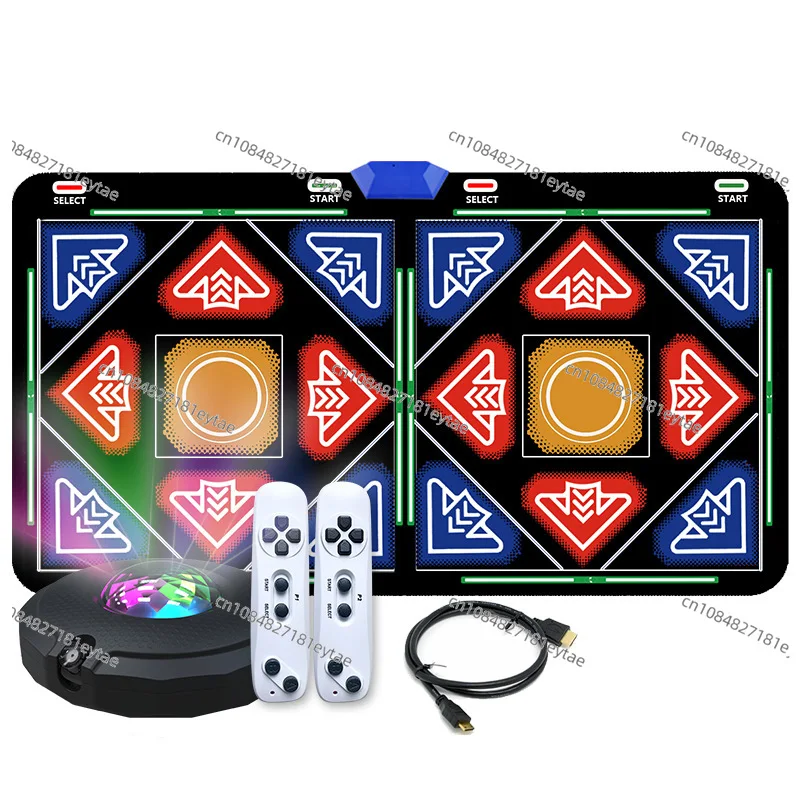 AR wireless double dance blanket home TV computer dual-purpose interface somatosensory game running blanket
