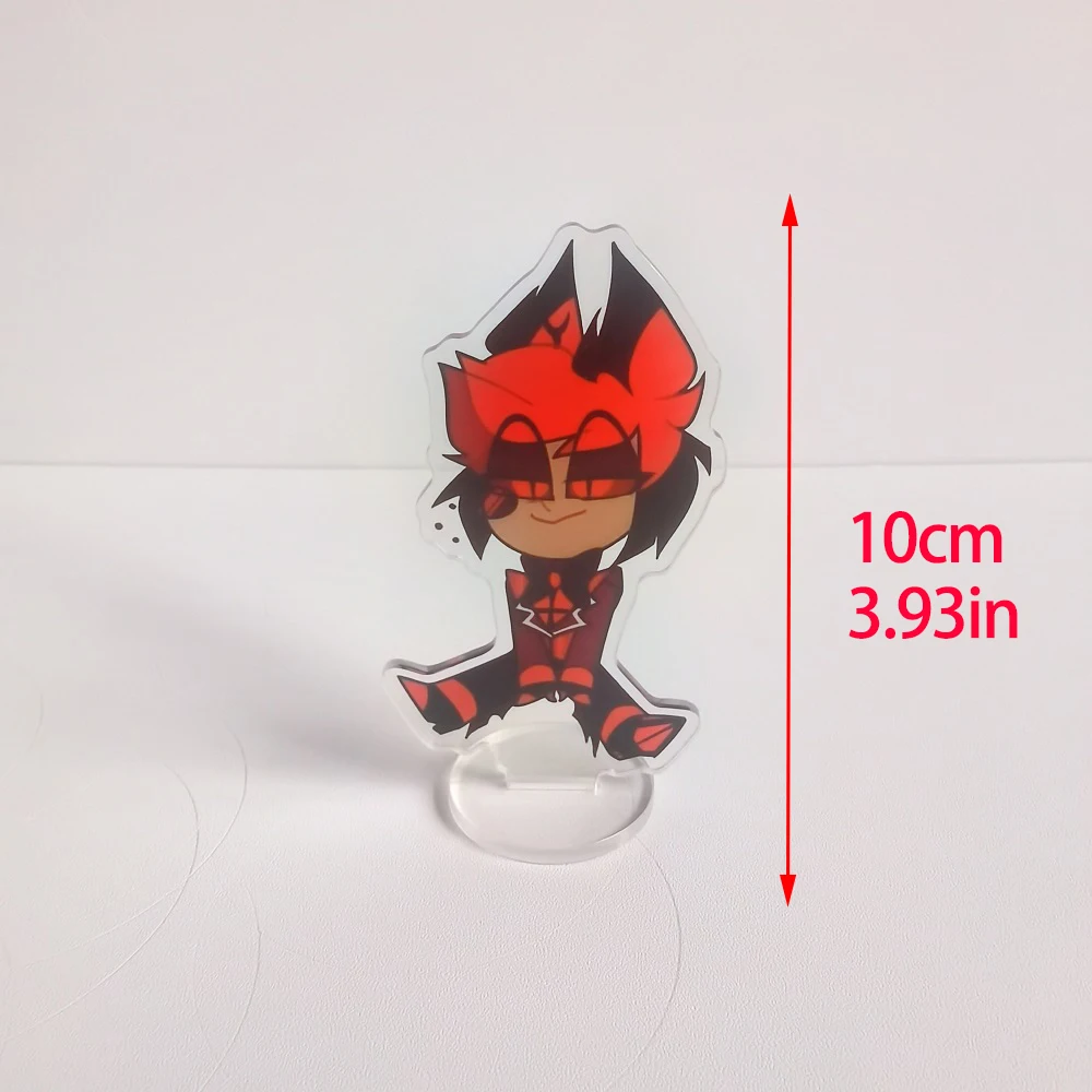 Anime 8cm Alastor Cosplay Stand Acrylic Figures Desktop Standing Sign Model Decor Birthday Gifts