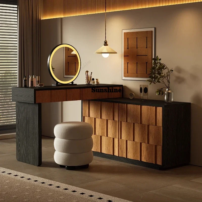 A Makeup vanity bedroom Dressing rooms Hairstyles mirror drawers storage comfortable women schminktisch Bedroom furniture