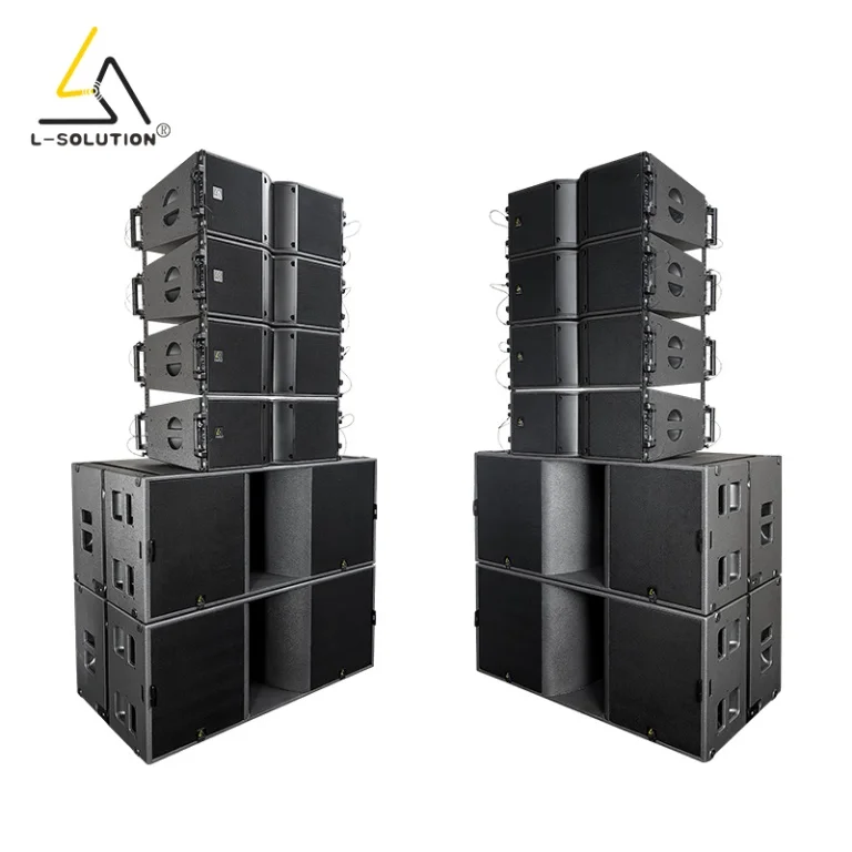 L-SOLUTION Professional Passive Line Array System K210 & KS28-9600W Max Power Precision Sound For Live Events & Installations
